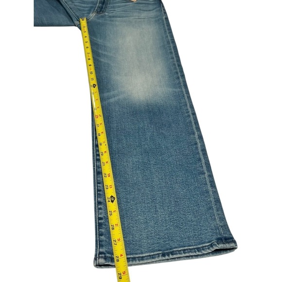 MOTHER The Rambler Zip Flood in Out of the Blue Size 28 NWT - Picture 11 of 16